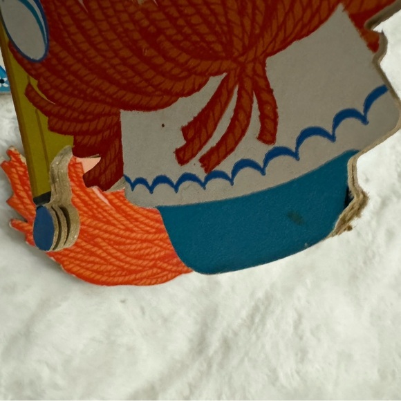 Raggedy Ann & Andy Vintage Nursery Kids Wall Plaque Decor Bobs-Merrill Cut Outs - Picture 7 of 15